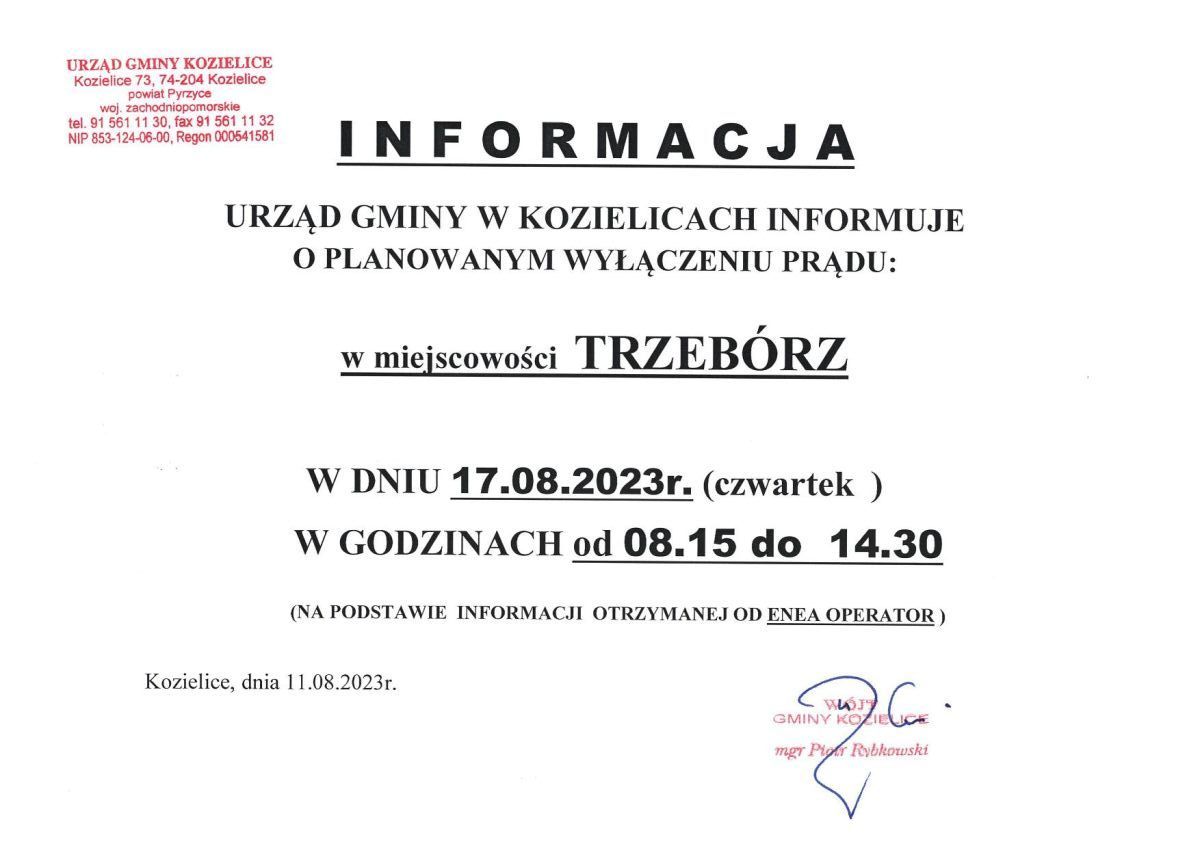 Zdjęcie: Informacja