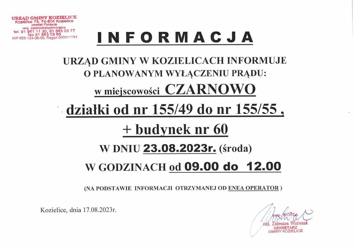 Zdjęcie: Informacja