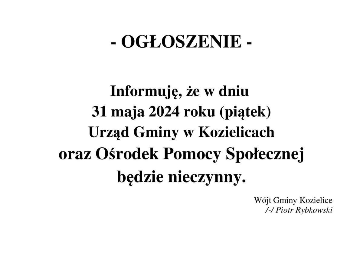 Zdjęcie: Informacja